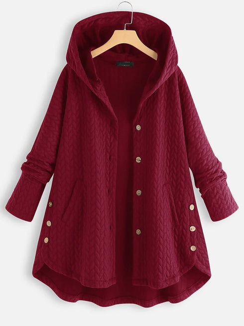 Women Cotton Winter Jacket Long Parka - ROUTINE FASHION